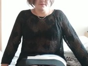 Patty crossdresser on bed
