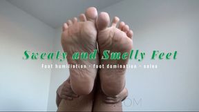 Sweaty and Smelly Feet
