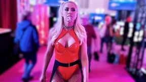 Fair Berlin - Public Fuck Directly At The Exhibition Stand + Ultra Sperm Walk Daynia