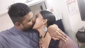 Desi indian sexy kavita Vahini fuck with husband&#039;s brother in kitchen