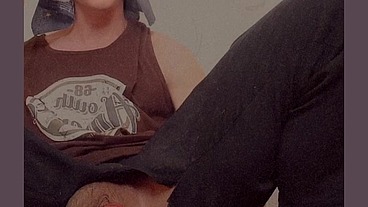 damn hot cute guy rides on a giant bottle and comes without using his hands