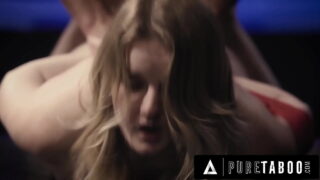 Virgin PAWG teen’s rough first anal: cowgirl pounding her own ass and sloppy deepthroat