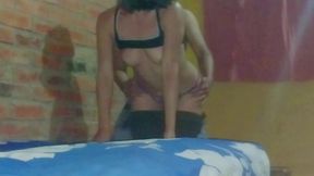 Homemade Rough Sex Between Two Real Amateur College Students. Tight Pussy