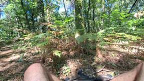 An hour of jerking in the middle of the forest, remi06cam4