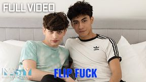 NastyTwinks - Flip Penetrate - Zayne Bright and Luca Ambrose flip fuck bareback - Total Free-for-all-For-All Video