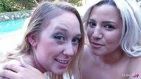 two huge round ass girls alix lovell and laci cakes at hard ffm threesome fuck by older guy
