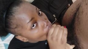 When I Signal You to Cum My Way Mouth Fuck Me Hard Facial the Face with Your Cock Be Careful of My Cute Ebony Eyes - Mastermeat1