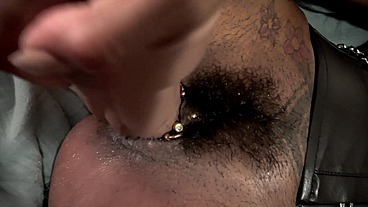 The Kinky Slut Queen "Dark Dea" Stretched her Horny Pussy with 3 Amigos XL of Hankey'sToys part.1 (extreme-fetish-femdom-bizzarre)