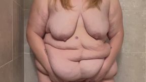 Solo After Sex Piss Redheaded BBW BBapplehoney’s Wet Relief after hard fucking