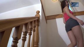 Busty Temptation and Teasing Panty Flashes From My Friend's Older Stepsister - Part1