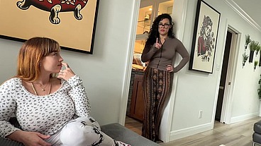 Babysitter Joins StepBro & StepSis Rough Fucking Session