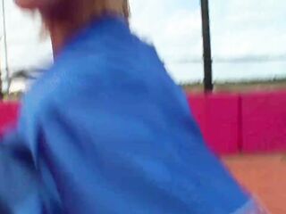 Cute ravishing whore gets screwed by her coach