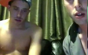 Two bros swallowing each other