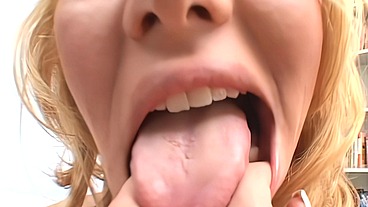 Kira Croft is a dirty little cock sucker