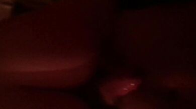 Hotwife surrendered to the neighbors cock her first creampie