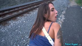 Public Agent - Big Tit Spanish Babe Medusa Deepthroat Big Cock