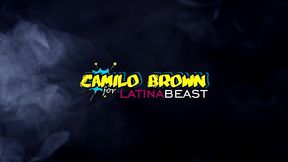 jerking off my big uncut cock in the balcony did i get caught? camilo brown