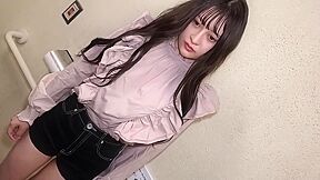 A Beautiful Fair-skinned Slender Beauty. She Takes A Loose Attitude In The After-sales, Takes It To The Toilet As A Punishment That Made The Place White, And 6 Consecutive Vaginal Cum Shot Sex