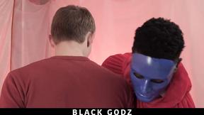 ”Black Godz - White Boy Screwed Raw By huge black cock”
