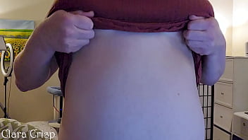 Chubby MILF Clara Crisp Teases Big Tits