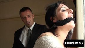 UKSubSluts com - Honesty Calliaro's hot wax torment during master fuck