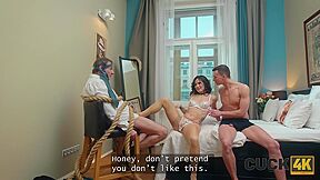 Playful Charlie Dean And Lucy Mendez At Small Boobs Dirt