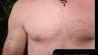 MenWorkinXXX.com - Manly mature amateur cums hard after stroking his cock vigorously