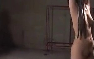 Whip jap chubby slave whore until she breaks