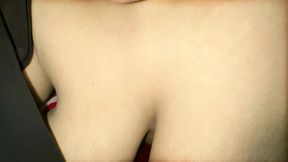 egyptian hot beautiful tall muslim girl without abaya & dress fully naked on stepdad d bed! & he see her naked ass & start masturbation