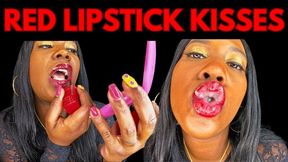 Red Lipstick JOI I ft Queen Ava - This lipstick fetish scene features dark lipstick, lipstick kisses, masturbation encouragement, face fetish, and cum countdown - 1080 MP4