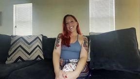 Busty babe Scarlett peach casting couch sextape