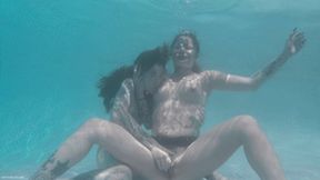 Underwater Lesbians 2 - Vanessa Vega & Charlotte Sartre Swimming Girl Girl Pussy Eating Finger Fucking Wet Look 1080