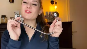 Cruel Reell dominates with stainless steel classic anal toy