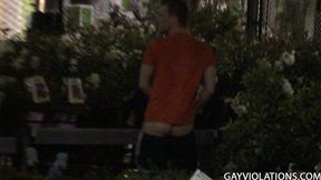 Steamy Garden Rendezvous ~ Two Hotties Get Intimate at GayRoom