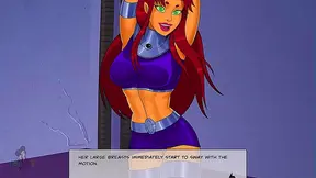 Horny Heroines Dance Off – Batgirl, Starfire & Supergirl Seduce Batman & Co.