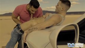 Fetishmen: Hitchhiker Casey Everett Sensual Kissing Sex