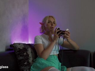 ASMR Intensive Ear Licking (Close Up) with Elsa (3Dio, 4K)