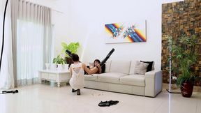 behind the scene from p-sluts vol. 47 horny busty candy scott gets hardcore anal fucking with dap 0% pussy ,piss drinking and ass rimming