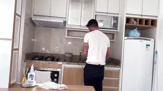 Twink Housekeeper Spikes Water and Gets Fucked Hard