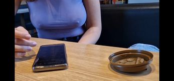 I Flash My Natural Breasts at a Mcdonald's Restaurant