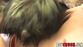 Young emo gays ass breed after blowjob