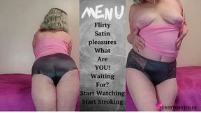 Flirty! Panties Tease and Worship