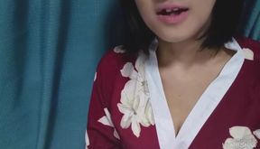 【オナサポ　ASMR】同人声優の実写付きオナサポボイス　和服お姉さんの甘々射精カウントダウンオナサポ　後半