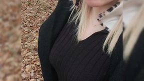 exhib en foret, je me fait griller a la fin mdr