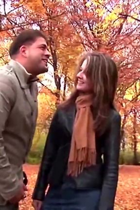 Kinky Girl Stops a Pervert and Wants a Fuck