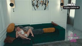 Stepdad and Stepdaughter Share Bed for a Taboo Encounter with Creampie Surprise