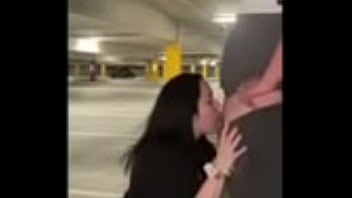 she sucked my cock in parking  garage