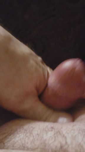 Soft cock cums giant load wearing a nice cock ring