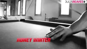 Curvy cutie sucks massive cock before getting double penetrated