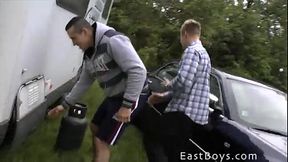 Camper Handjob